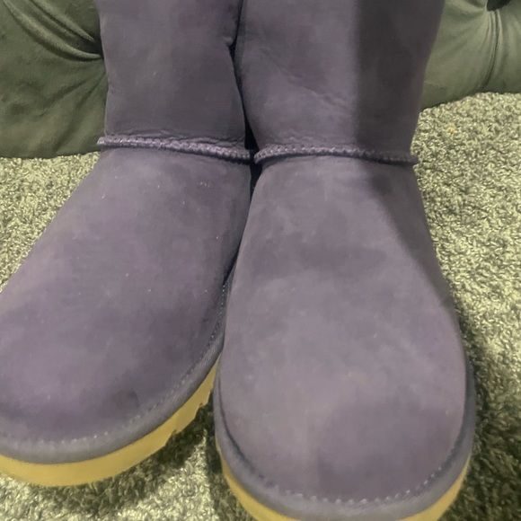 Girls purple Bailey Bow UGGs size US 5 - Picture 12 of 14